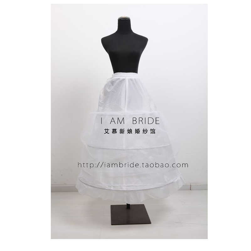 2012 wedding accessories wire pannier 3 bridal puff skirt