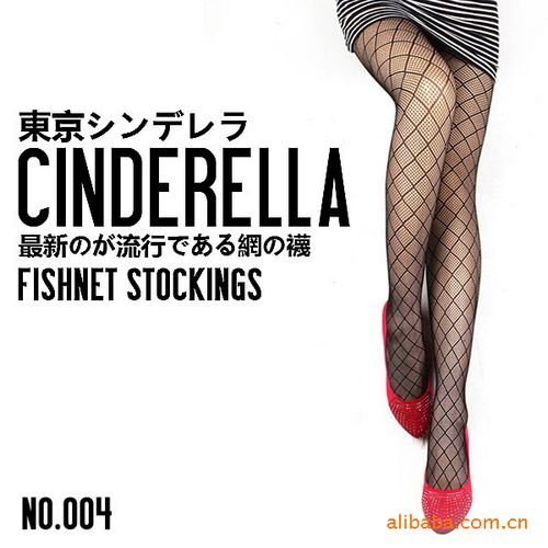 2012 Western Fashion diamond squared Stocking  retro tights Old Black Fishnet Hose Pantyhose Tights