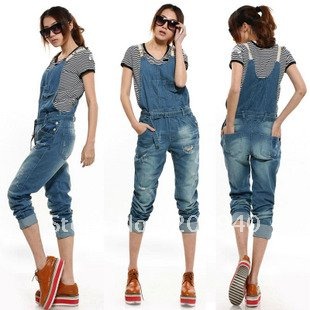 2012 Wholesale Suspender Women Overalls