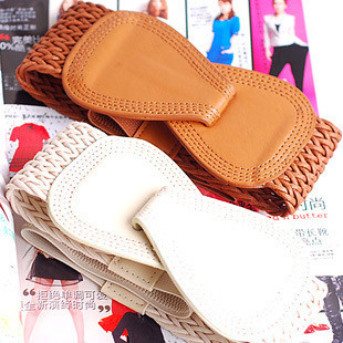 2012 Wide Women Belt Woman Cummerbund Clothing Accessories Fashion Leather Buckle Belts y167