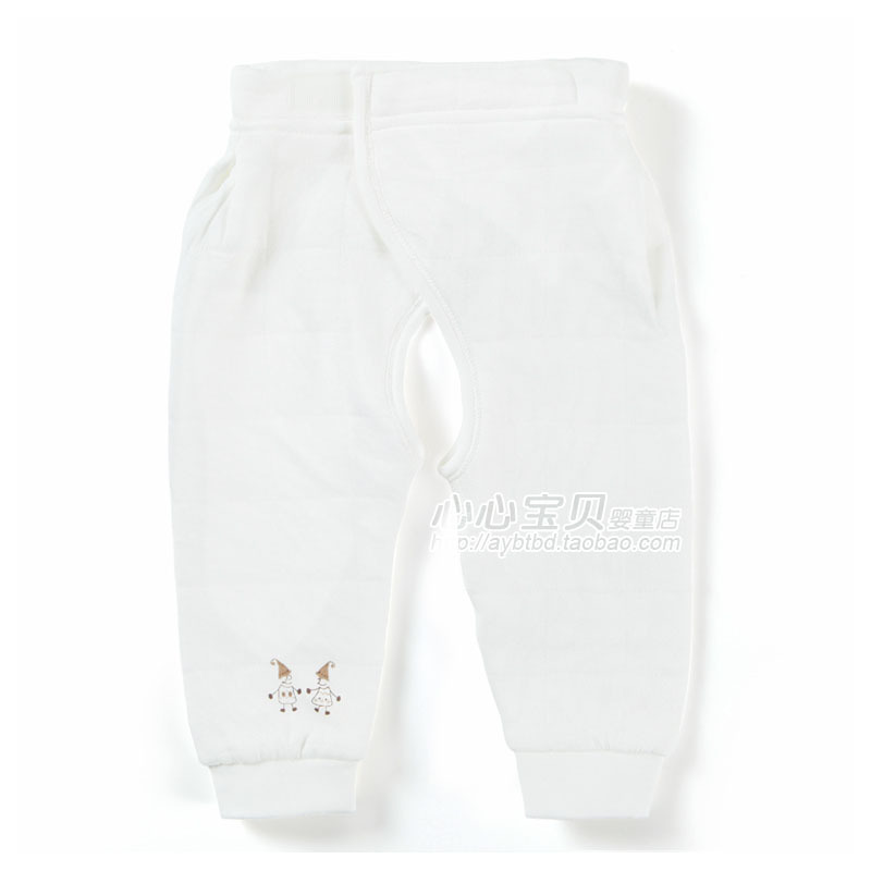 2012 winter baby cotton-padded modal underwear ba901-130m adjust open-crotch trousers