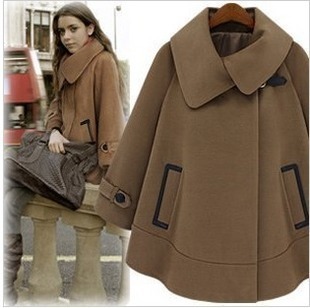 2012 WINTER COLLECTION [YZ018]high fashion women's outerwear,trench, female woolen coats jackets free shipping