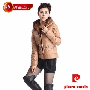 2012 winter down cotton fashion small short design t casual with a hood cotton-padded jacket
