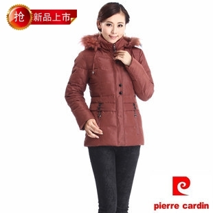 2012 winter down cotton mother clothing fashion thermal with a hood fur collar cotton-padded jacket