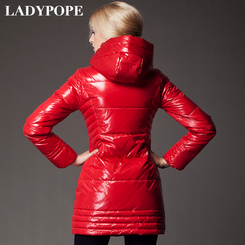 2012 winter down jacket new quality goods Europe and the United States down jacket female medium style of cultivate  morality