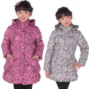 2012 winter female child child down coat children's clothing