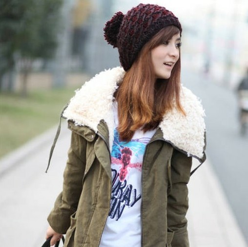 2012 winter maternity clothing maternity cotton-padded jacket wadded jacket cotton-padded jacket overcoat winter berber fleece