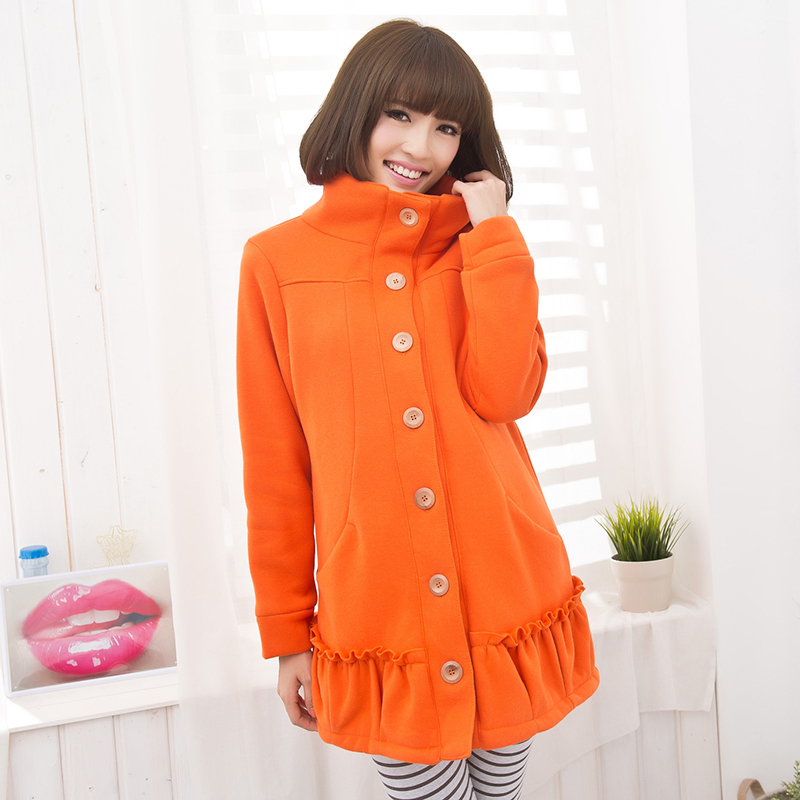 2012 winter maternity fashion maternity outerwear thickening winter maternity top 72902