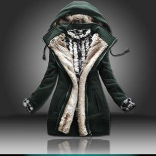 2012 winter medium-long slim down coat down coat female women's wadded jacket