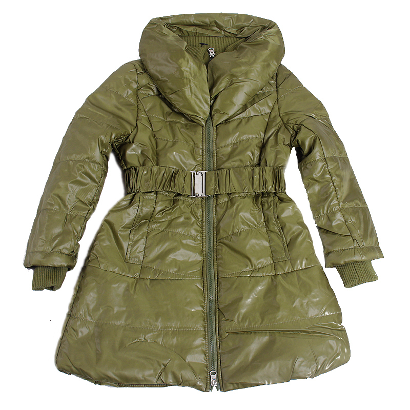 2012 winter new arrival female child cotton trench b111865