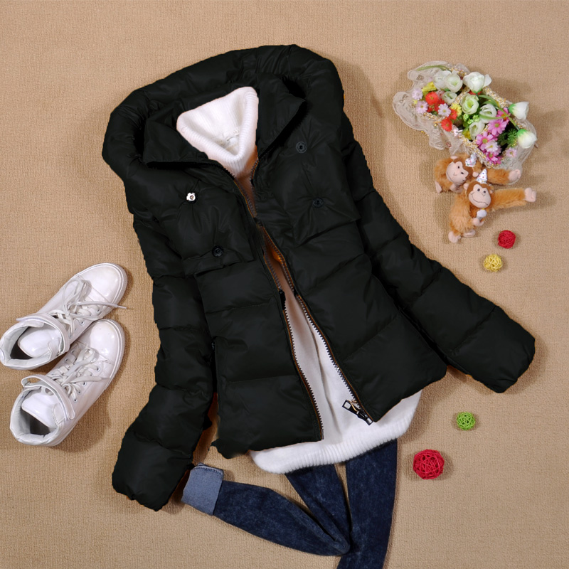 2012 winter new arrival slim plus size wadded jacket women's short design cotton-padded jacket short design wadded jacket small