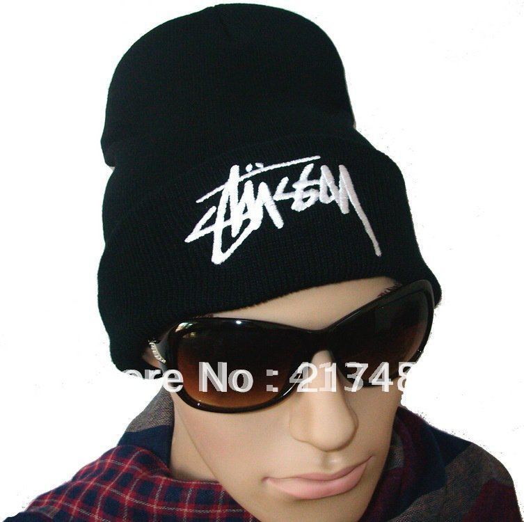 2012 Winter New arrival Stussy beanie Hats Beanies Caps Winter hats 3 Colors