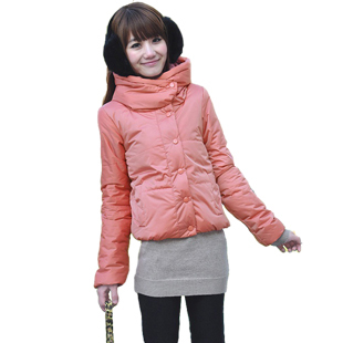 2012 winter new arrival women's slim turtleneck thermal thickening cotton-padded coat cotton-padded jacket