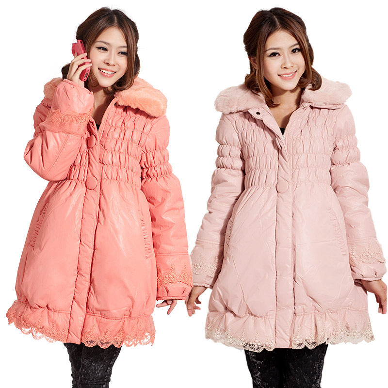 2012 winter outerwear maternity wadded jacket cotton-padded jacket thickening maternity thermal cotton-padded Maternity Coat