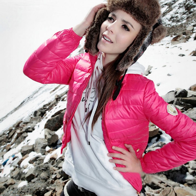 2012 winter short design thin down coat female,women's winter clothing,free shipping on sale