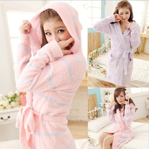 2012 winter sleepwear limited edition high quality yarn velvet autumn and winter robe bathrobes female