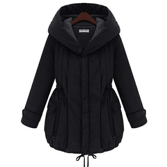 2012 winter thickening medium-long wadded jacket women's cotton-padded jacket outerwear plus size cotton-padded jacket