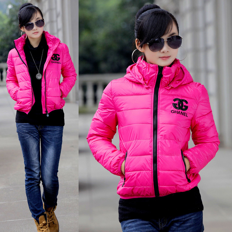 2012 winter thickening slim down cotton-padded jacket wadded jacket outerwear female short design wadded jacket female small