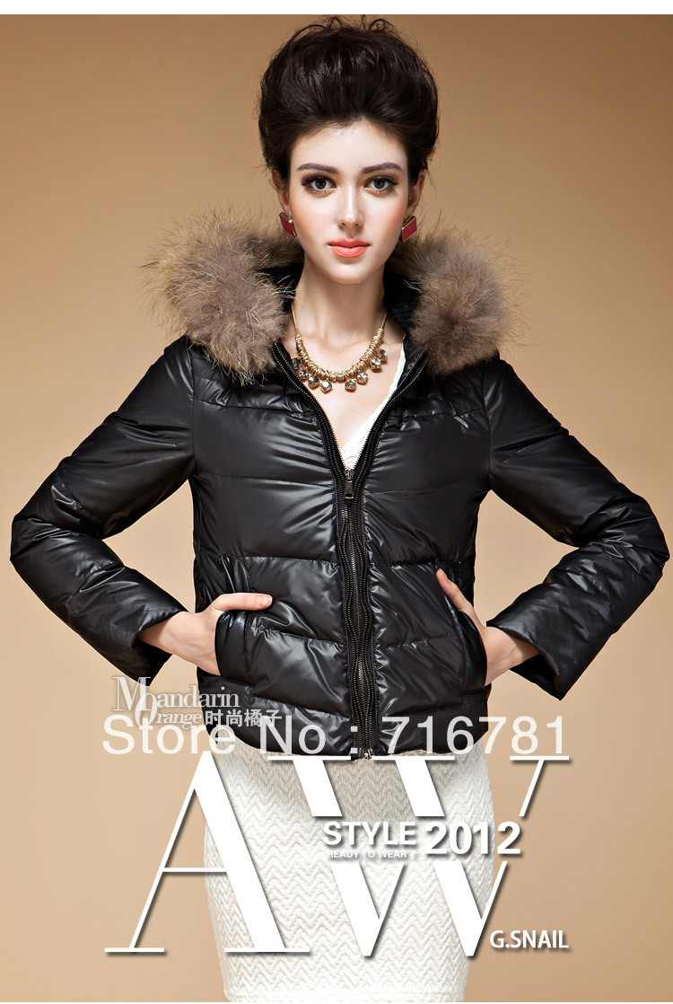 2012 winter woman down jacket,women warm down coat,winter outwear coat,down jacket