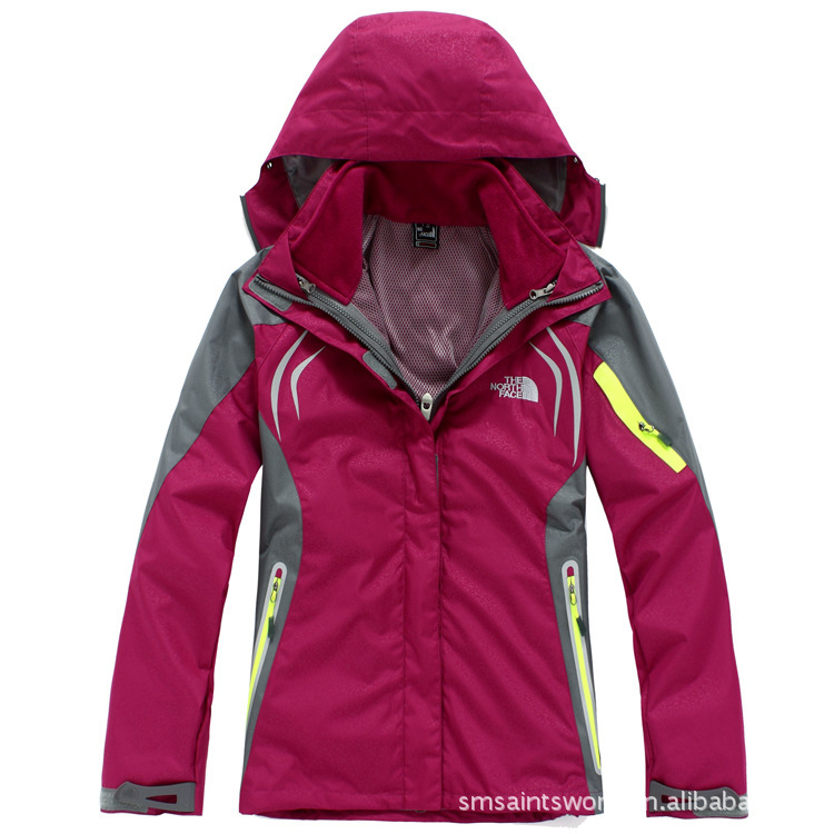 2012 winter women Outdoor jackets two piece set female breathable waterproof ski jacket
