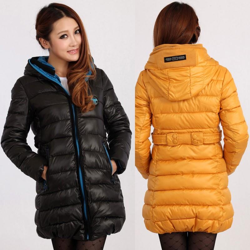 2012 winter women's cotton-padded jacket medium-long down cotton-padded jacket women's outerwear top