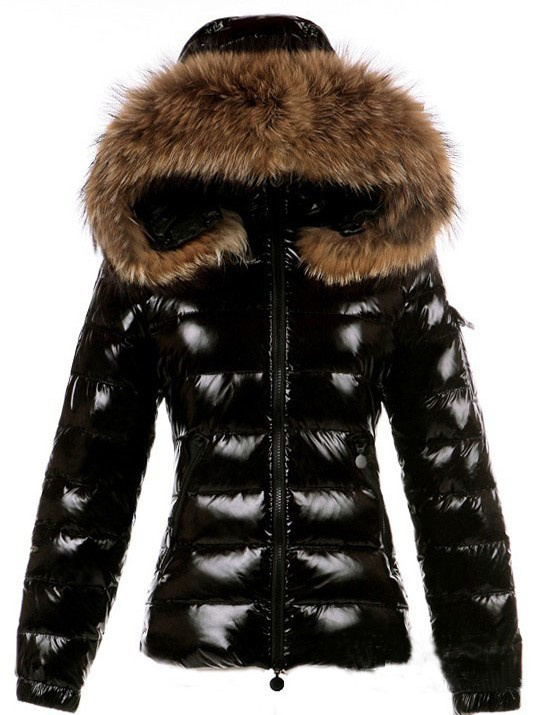 2012 winter women's down coat short design black large fur collar bady