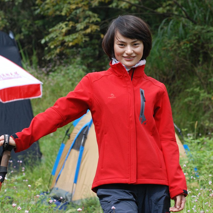 2012 winter women's fleece jacket long-sleeved fashion soft shell waterproof zipper warm and windproof clothing lady's coat