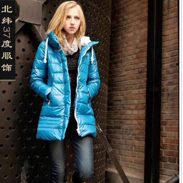 2012 winter women's new arrival medium-long down cotton-padded jacket women's wadded jacket cotton-padded jacket outerwear