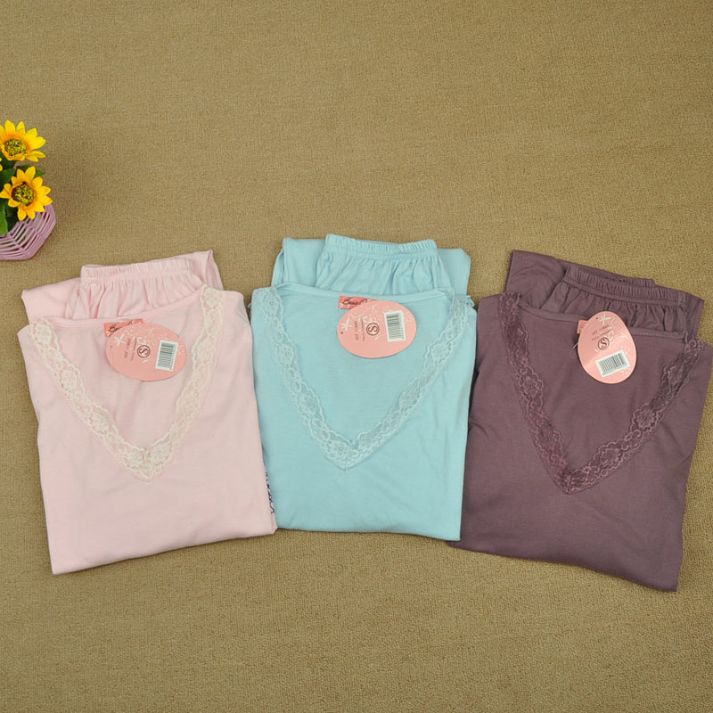 2012 Women long-sleeve sleep set lounge plus size 2w16a (WC001)