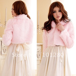 2012 women's autumn and winter female luxury short jacket fur crystal buckle cape jk2 yy