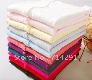 2012 women's candy color V-neck long-sleeve small cardigan sweater female cardigan spring and autumn sweater outerwear