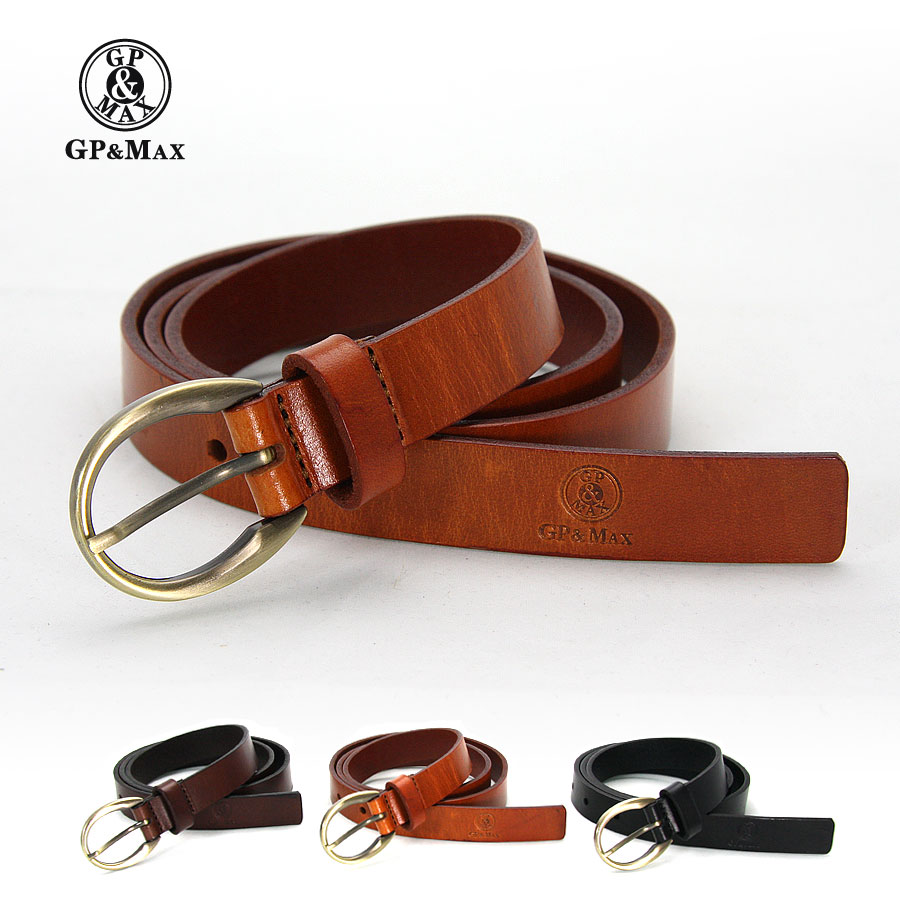 2012 women's casual fashion pin buckle strap genuine leather strap first layer of cowhide belt