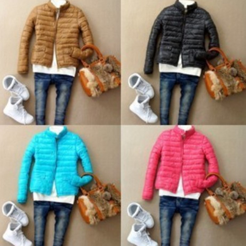 2012 women's cotton-padded jacket female down wadded jacket thin short design stand collar wadded jacket cotton-padded jacket