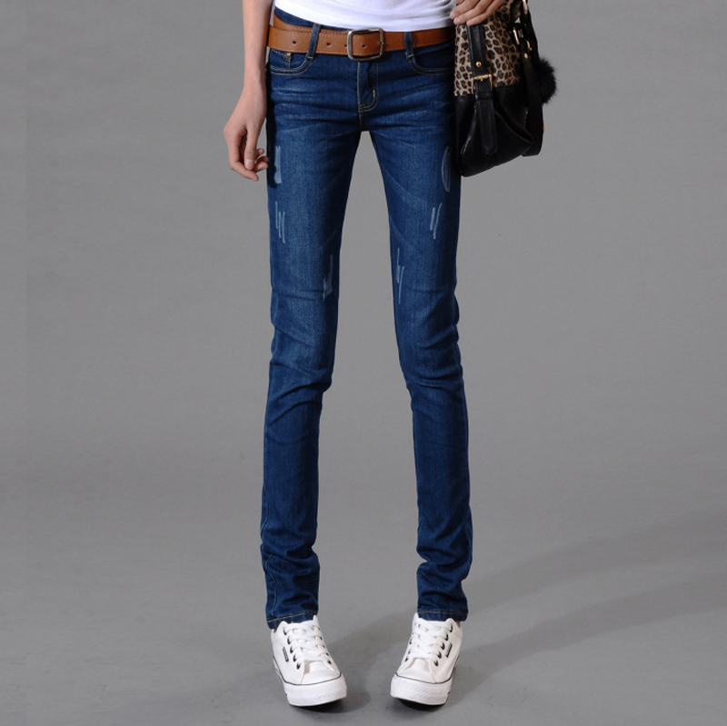2012 women's fashion all-match jeans skinny pants