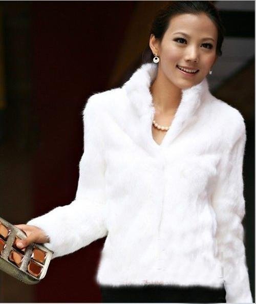 2012 Women's Fashion Faux Fur Short Coat
