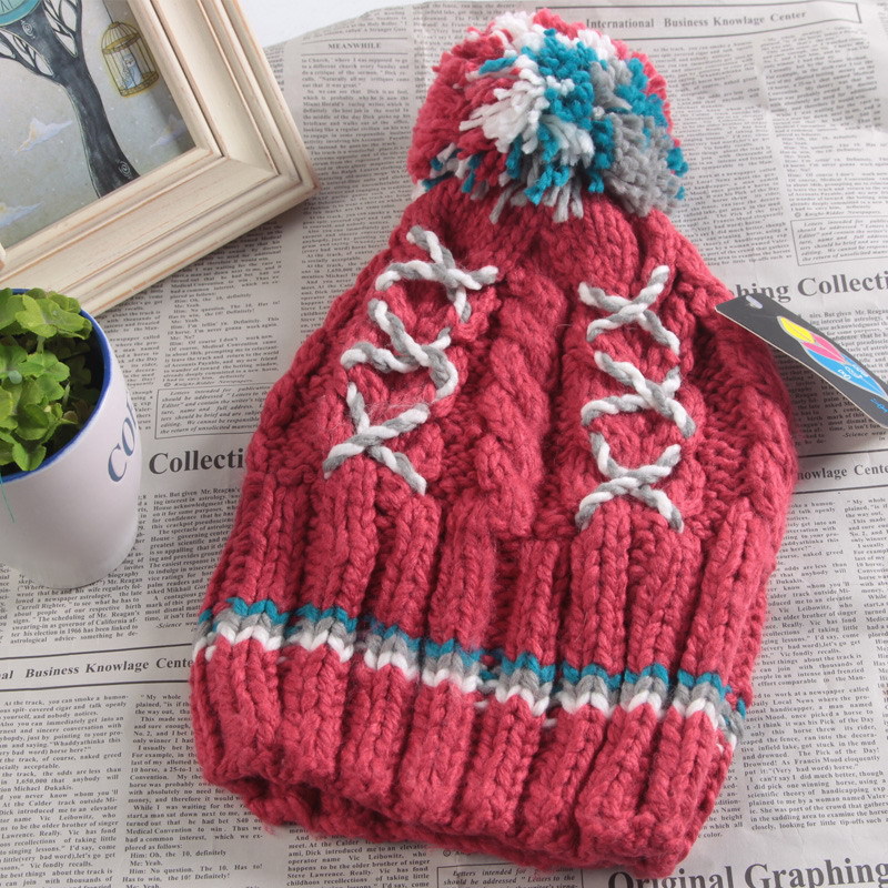 2012 women's fashion hat knitted hat knitted hat gm296 three-color
