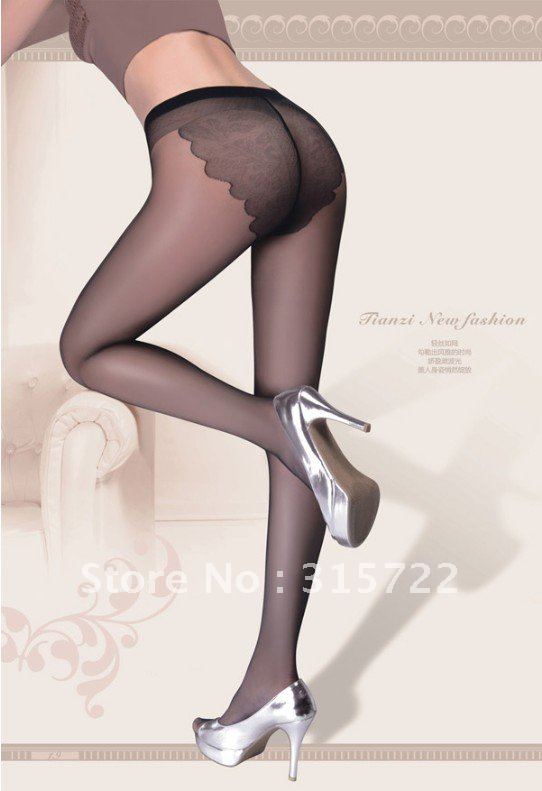 2012  women's fashion sexy bikini ultrathin pantyhouse tights 3pcs/lot,K-021