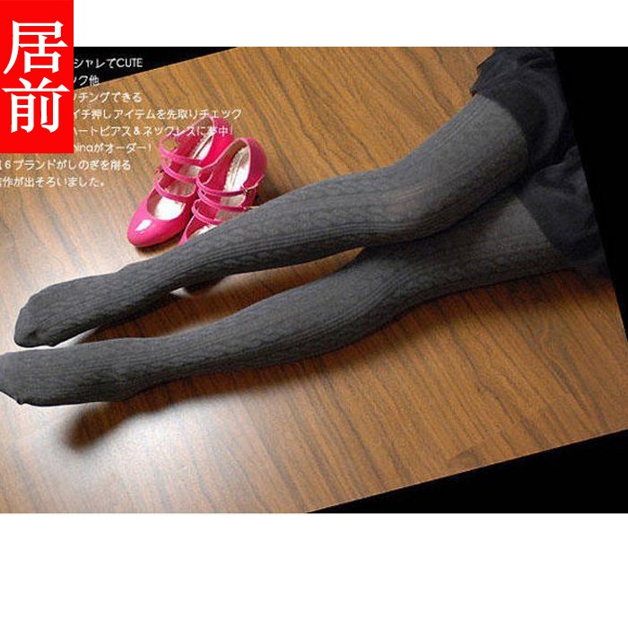2012 women's female winter fluid flower legging pantyhose elastic stockings multicolor , free shipping