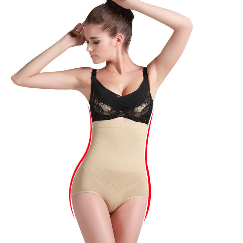 2012 women's high waist slim waist abdomen drawing butt-lifting briefs beauty care body shaping pants female shaping panties