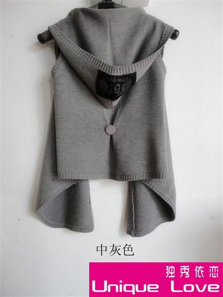 2012 women's knitted shawl cardigan outerwear shirt plus size waistcoat