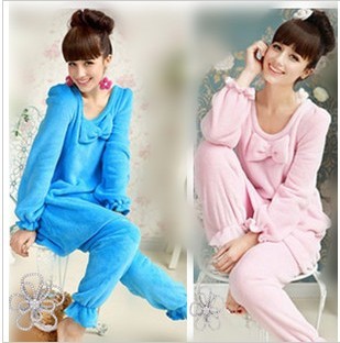 2012 women's large dolls comfortable coral fleece lounge set