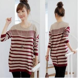 2012 women's loose batwing shirt plus size sweater pullover long-sleeve sweater