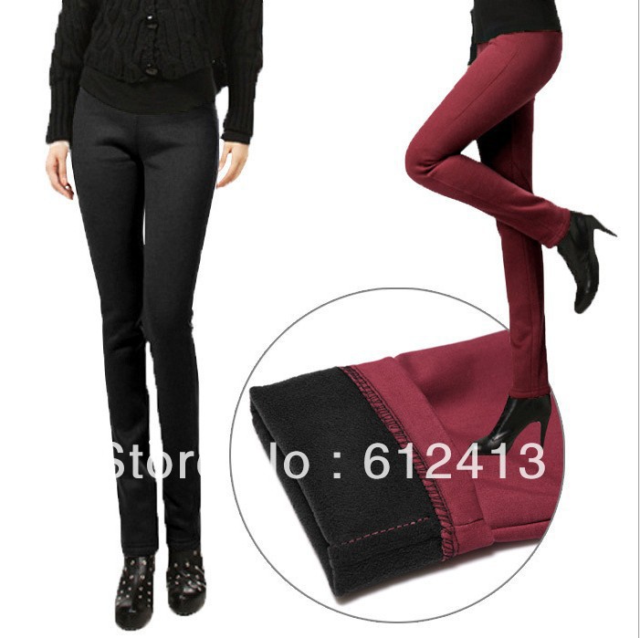 2012 women's new fashion slim candy casual  pencil jeans pants, thick warm lady trousers,SIZE--S/M/L/XL/XXL/XXXL, A-025