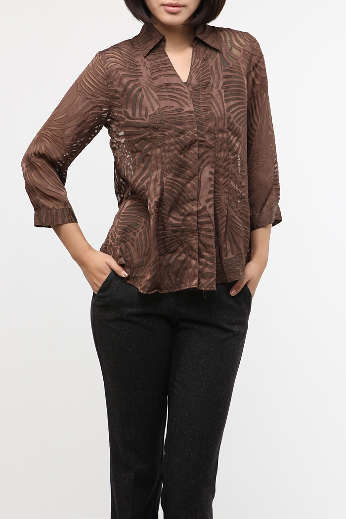 2012 women's ol all-match turn-down collar shirt plus size 2 x1 c2