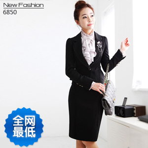 2012 women's ol gentlewomen set slim corsage