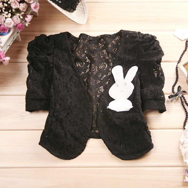 2012 women's short-sleeve puff sleeve lace silk short jacket shrug cape thin