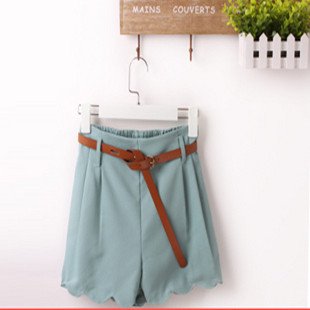 2012 women's shorts casual elastic waist plus size shorts female