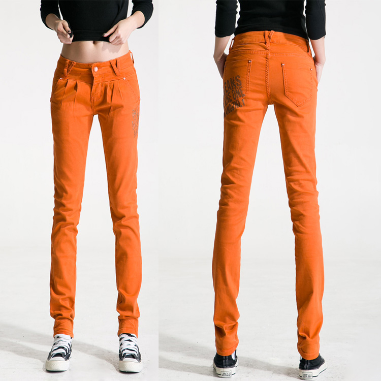 2012 women's slim jeans female trousers harem pants skinny pants female