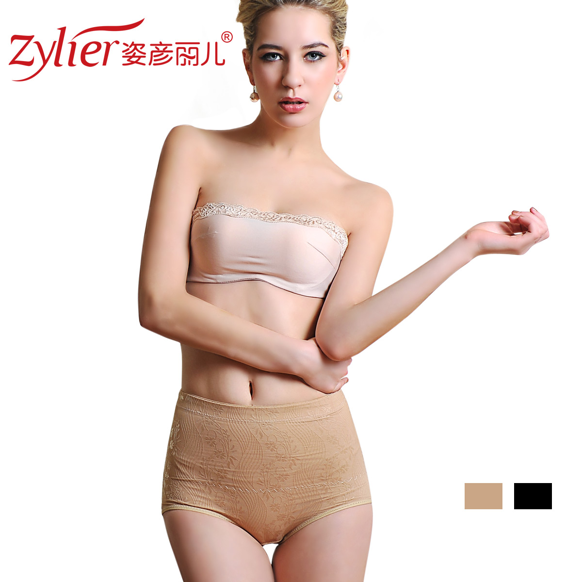 2012 Women's summer abdomen drawing panties high waist abdomen drawing panties body shaping pants sk95 free shipping