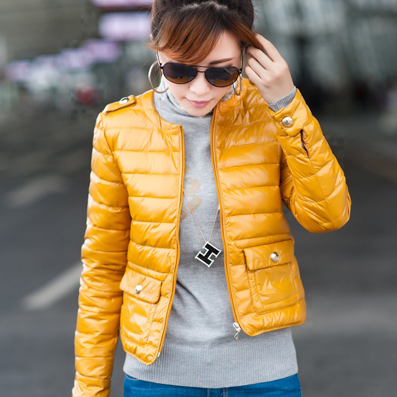 2012 women's winter new arrival slim down coat Free Shipping